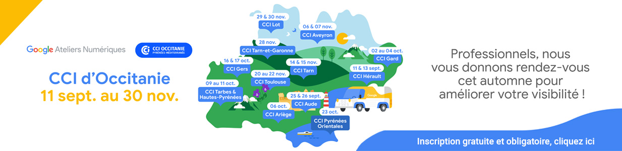 Google ateliers numeriques occitanie