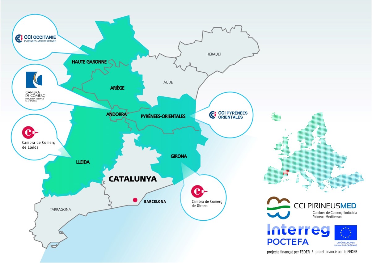 carte pireneus med