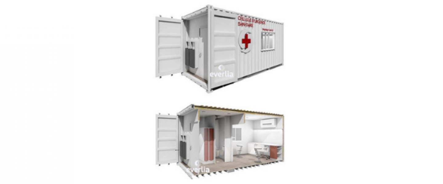 EVERLIA, L’HÔPITAL DE CAMPAGNE EST DANS LA BOÎTE